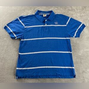 University Of Kentucky Wildcats Vintage Embroidered Logo Polo Shirt Mens XL NCAA